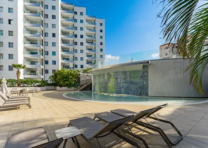 Sunset Bliss Penthouse With Airco & Heated Pool Apartament *