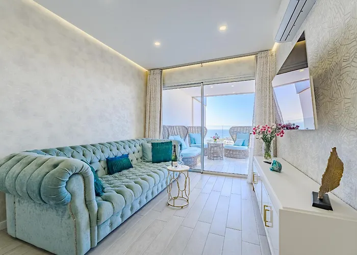 Lejlighed Sunset Bliss Penthouse With Airco & Heated Pool Costa Adeje (Tenerife)