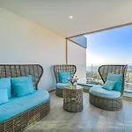 Sunset Bliss Penthouse With Airco & Heated Pool Lägenhet